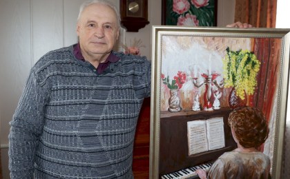 Георгий Дулько из д. Большие Лепесы: «Живопись дает возможность увековечить яркие моменты жизни»