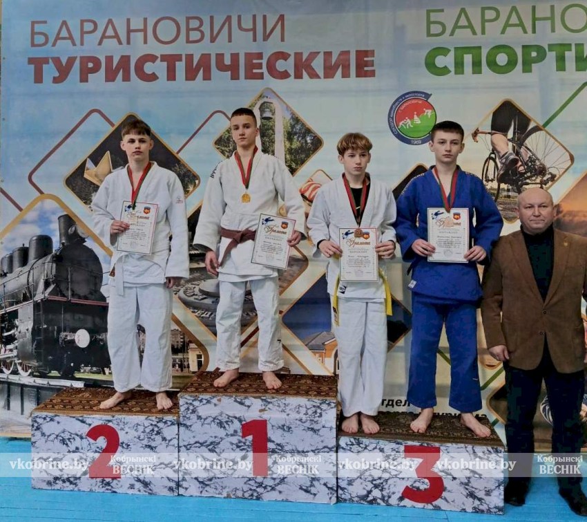 Кобринские дзюдоисты стали звездами областной спартакиады!
