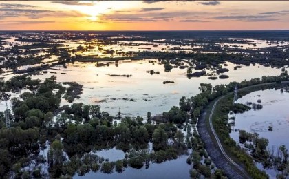 В реках Беларуси меняется уровень воды!