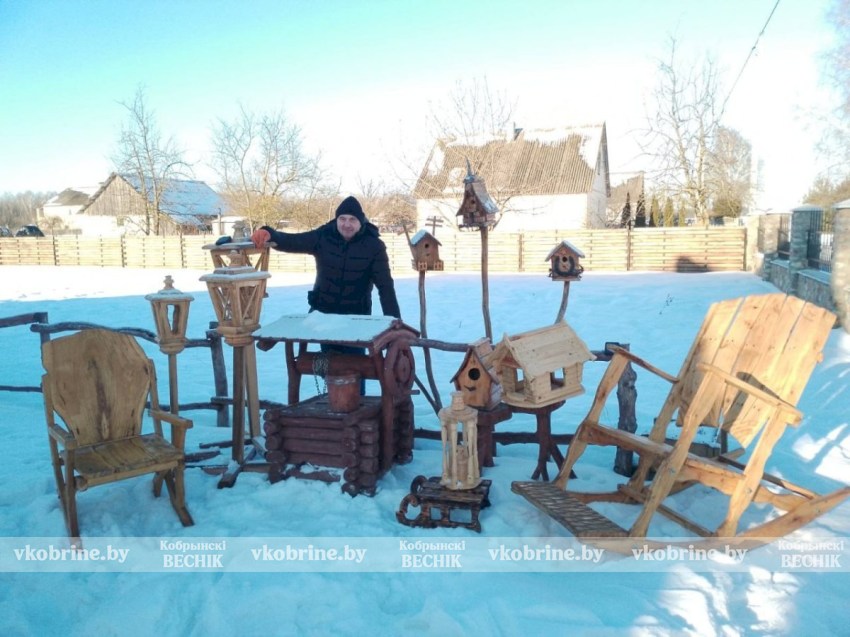 Деревянная сказка Александра Мартыся из деревни Тевли