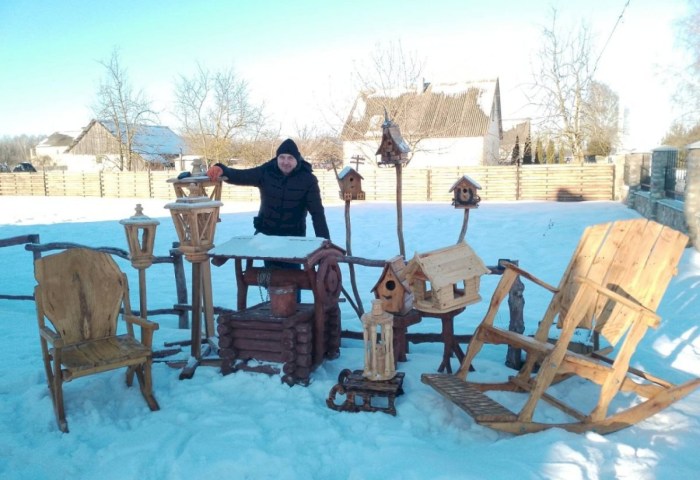 Деревянная сказка Александра Мартыся из деревни Тевли