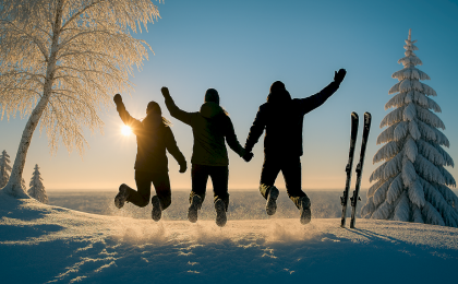 А1 встречает весну и делится, где абоненты компании отдыхали этой зимой