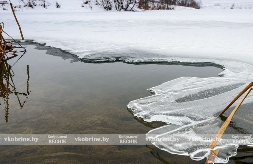 Хрупкая грань: Кобринская районная организация ОСВОД о коварстве весеннего льда