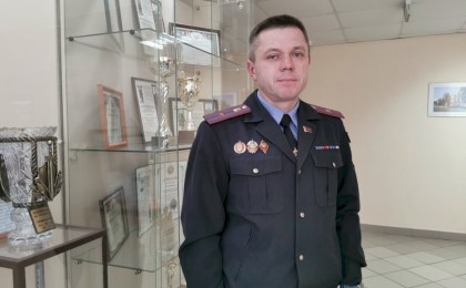Начальник штаба Кобринского РОВД Дмитрий Бледай: «В милиции не задерживаются, в милиции – остаются, чтобы служить своей стране и ее народу»