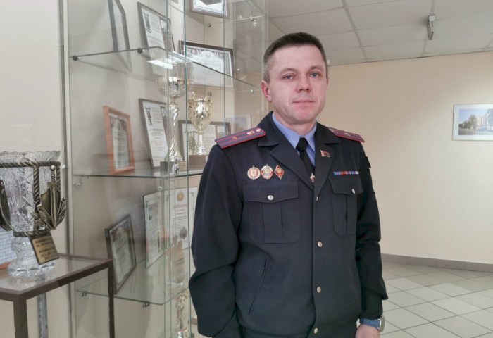 Начальник штаба Кобринского РОВД Дмитрий Бледай: «В милиции не задерживаются, в милиции – остаются, чтобы служить своей стране и ее народу»