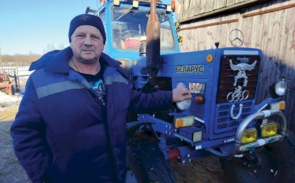 Верность земле и делу - история механизатора ОАО «Городец-агро» Василия Бондарука 