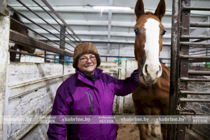 Сэрца, аддадзенае коням - гісторыя Ганны Давыдзенка, якая навучыла Кобрыншчыну трымацца ў сядле