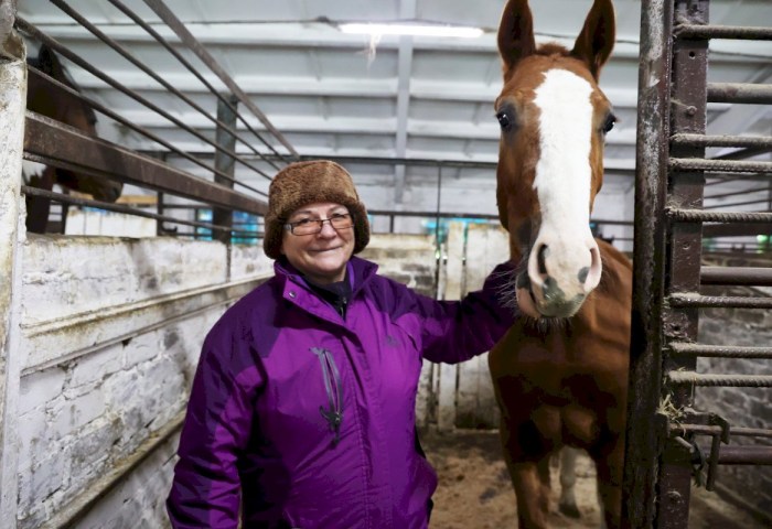 Сэрца, аддадзенае коням - гісторыя Ганны Давыдзенка, якая навучыла Кобрыншчыну трымацца ў сядле