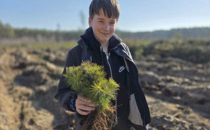 Лес, который посадили мы: школьный эко-десант в Запрудском лесничестве
