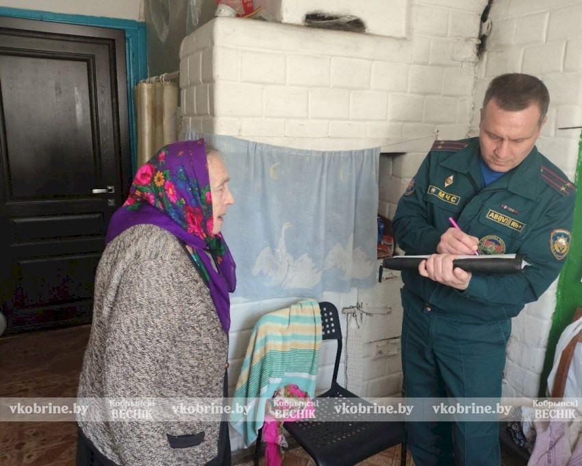 Визит безопасности: о чем напомнили спасатели жителям Кобринщины