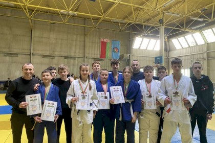 Есть медали, есть результат! Кобринские дзюдоисты блестяще выступили на областной спартакиаде