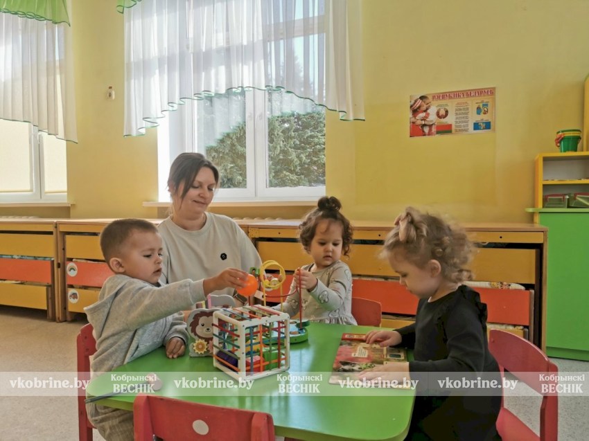 В мир открытий - с первого шага: в детском саду № 6 г. Кобрина открылась группа для годовалых малышей