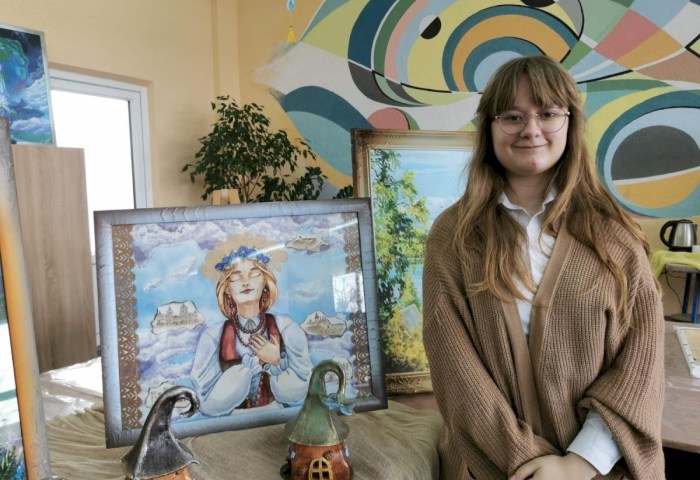 Энергия волонтера, душа творца -  как расцветает талант Виктории Колупаевой в стенах Кобринского политехнического колледжа