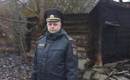 Герой не по уставу, а по совести: сотрудник Кобринского РОВД Андрей Мошонник предотвратил трагедию на пожаре