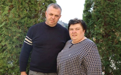 Татьяна Шемчук получила знак «Жена офицера‑спасателя»: история семьи из Кобрина