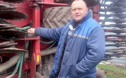 Механизатор ОАО «Радонежское» Василий Штык о жизни, труде и востребованности на Кобринщине