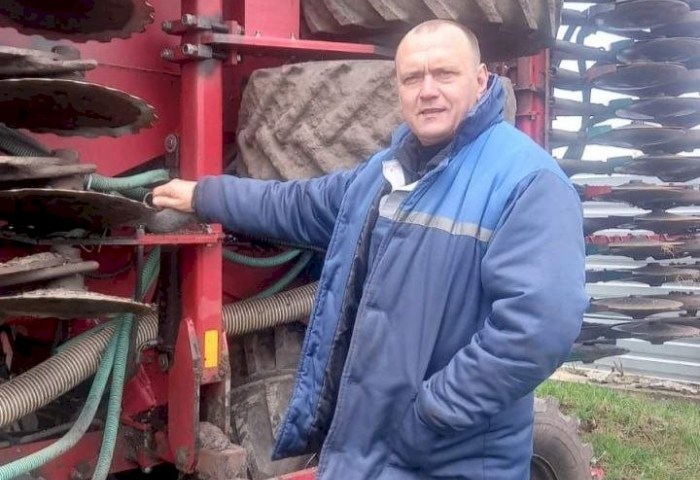 Механизатор ОАО «Радонежское» Василий Штык о жизни, труде и востребованности на Кобринщине