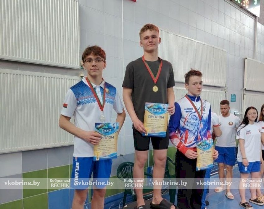 Кобринские чемпионы: итоги открытого турнира по плаванию в Орше