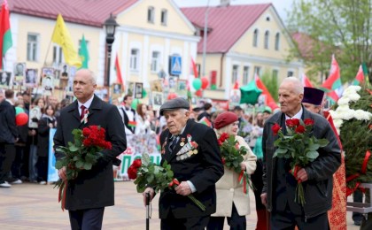 Священный май: Кобринщина помнит каждого, кто подарил нам мир. Митинг-реквием 