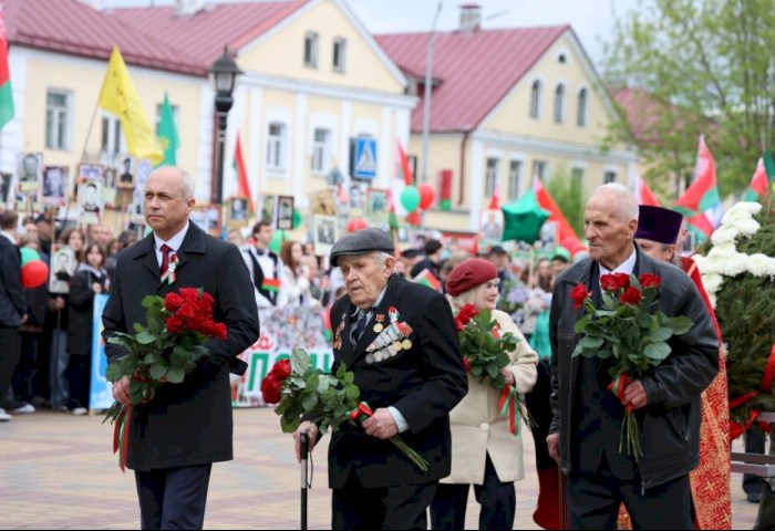 Священный май: Кобринщина помнит каждого, кто подарил нам мир. Митинг-реквием 