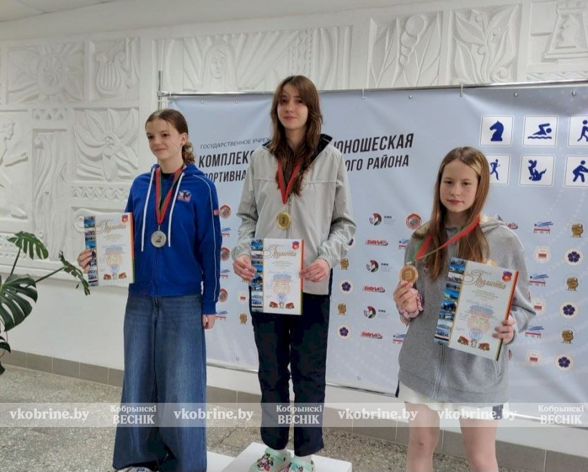 Золото, серебро и бронза: кобринские пловцы покорили областную Спартакиаду!