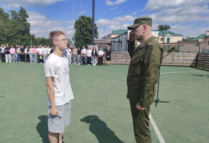 Курс на мужество: на Кобринщине военно-патриотический лагерь «Единство» принял первых школьников