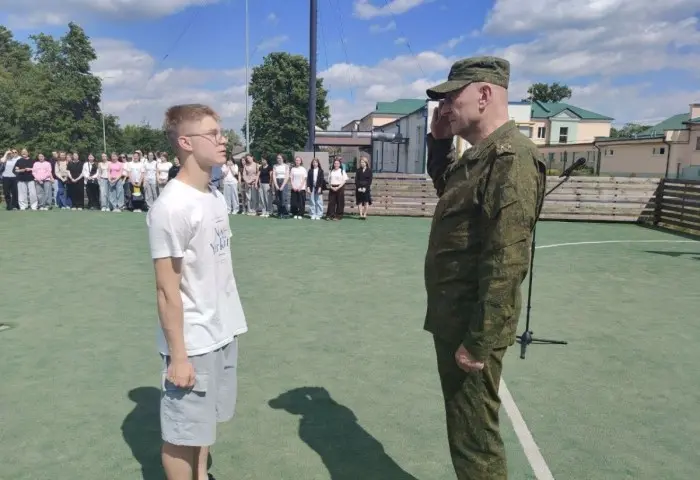Курс на мужество: на Кобринщине военно-патриотический лагерь «Единство» принял первых школьников
