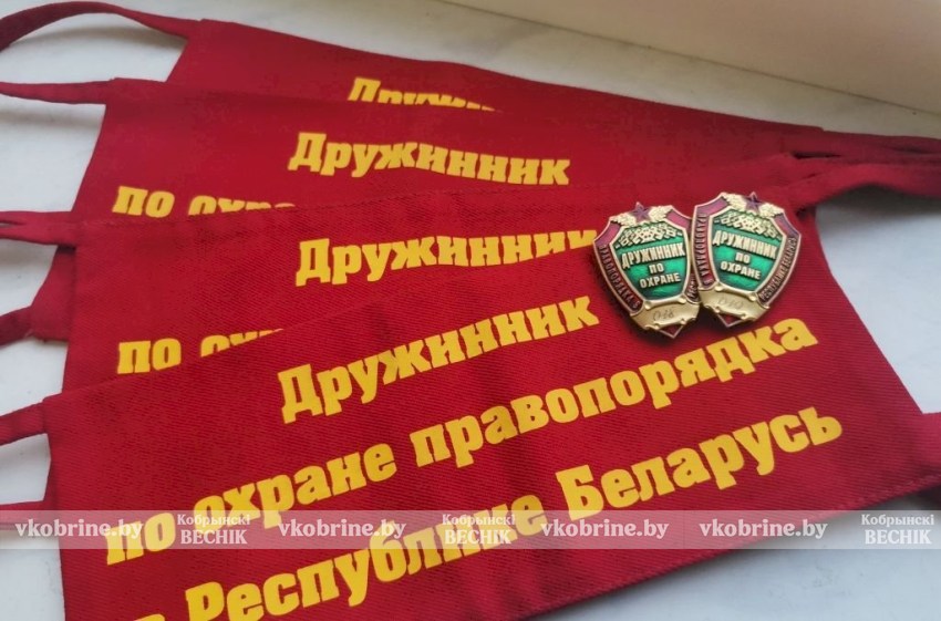 Вместе за порядок: как добровольные дружины Кобринского района помогают милиции