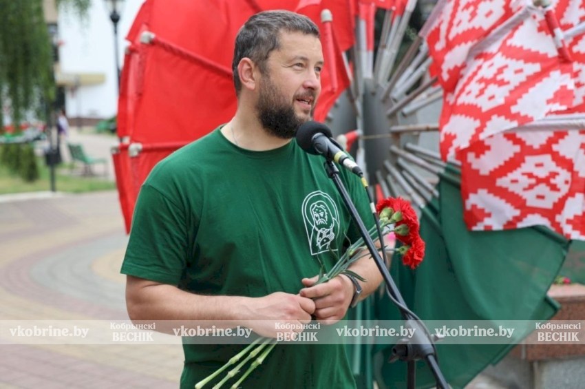 Кобринщина встречает велопробег!