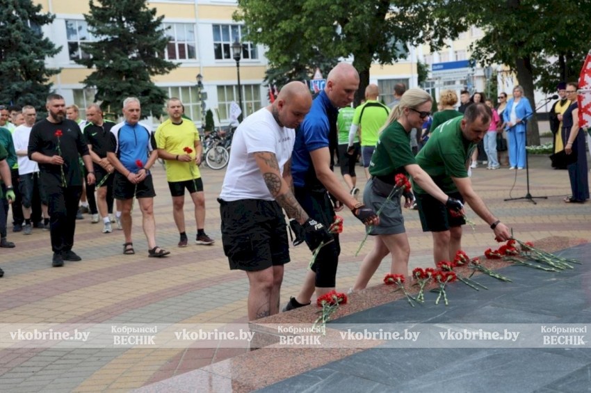 Кобринщина встречает велопробег!