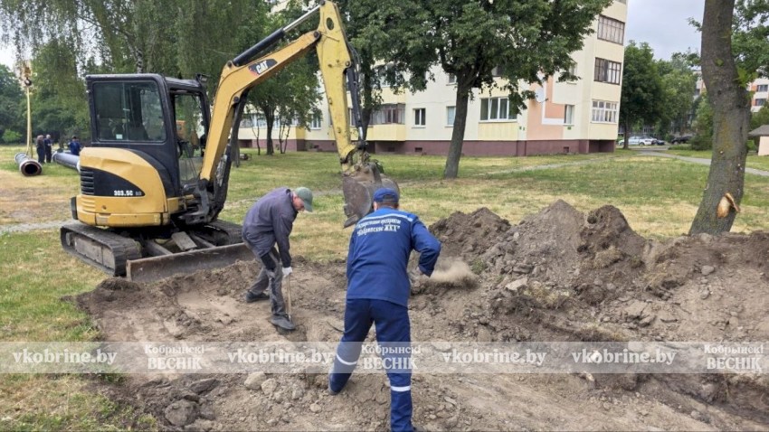 Подготовка к отопительному сезону 2026–2027: в Кобрине модернизируют тепловые сети