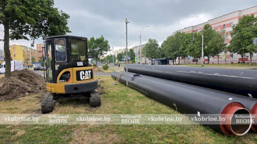 Подготовка к отопительному сезону 2026–2027: в Кобрине модернизируют тепловые сети