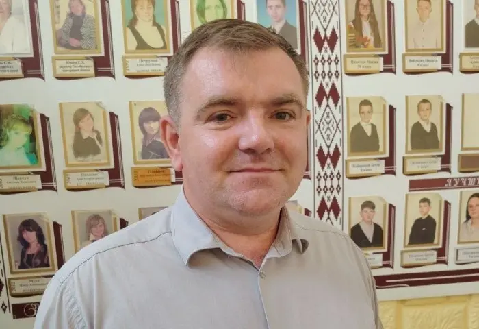 Директор Октябрьской СШ Сергей Дорош: «О том, что стану учителем, знал с детства»