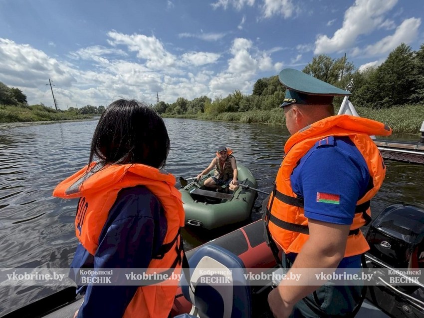 «Водный дозор» на страже безопасности: в Кобринском районе усиливают контроль за местами купания