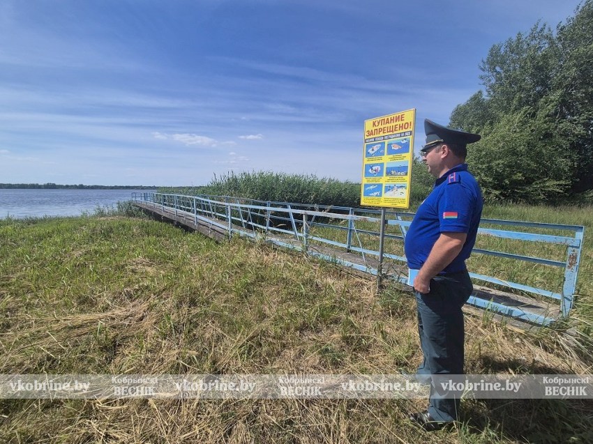 Спасатели, ОСВОД и милиция провели усиленные рейды на водоемах Кобринского района