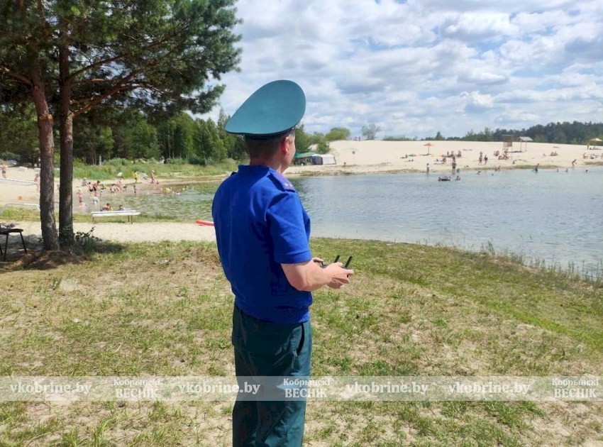 Спасатели, ОСВОД и милиция провели усиленные рейды на водоемах Кобринского района