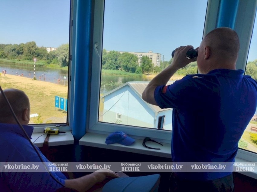 Спасатели, ОСВОД и милиция провели усиленные рейды на водоемах Кобринского района