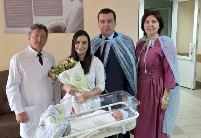 Двойной праздник: кобринчанка Татьяна Бельченкова родила сына в День Независимости