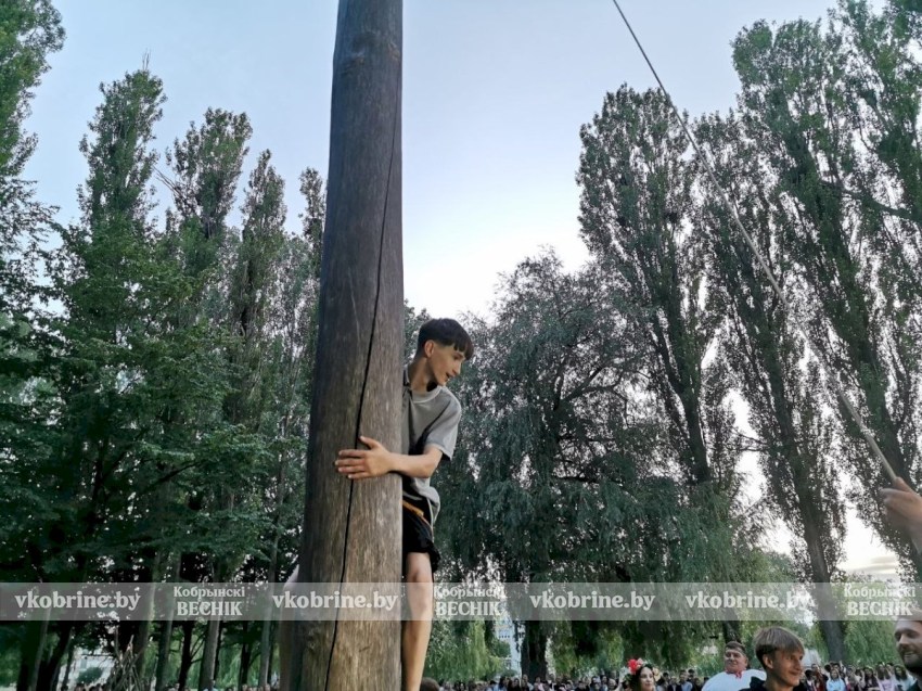 Покорение столба, плетение венков и жаркий костер: Купалье в парке Суворова удивило размахом 