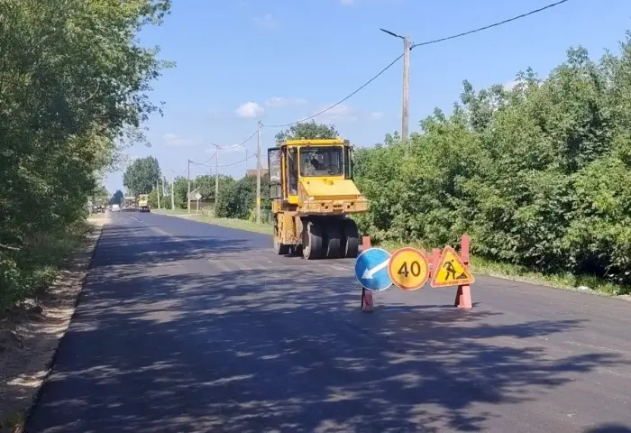 Маршрут на «Дажынкі»: в Остромичах развернулся масштабный ремонт дорог. ФОТОФАКТ