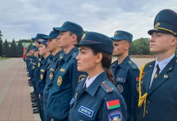 Присягу в Брестской крепости приняли 49 новобранцев МЧС: двое из них будут служить в Кобринском районе