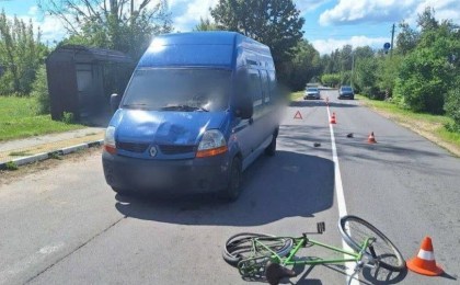 ДТП на Советской в Дивине: кобринчанин совершил наезд на велосипедиста