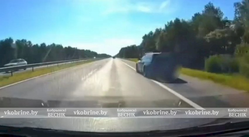 Поездка с ветерком: за езду по обочине кобринчанин привлечен к ответственности