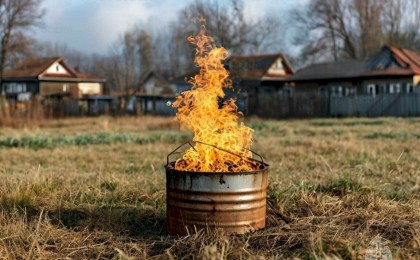 Как сжечь мусор на участке и не стать героем тревожных новостей, рассказали в Кобринском РОЧС