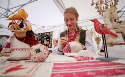 Традиции предков в современных изделиях. Город мастеров в День белорусской письменности
