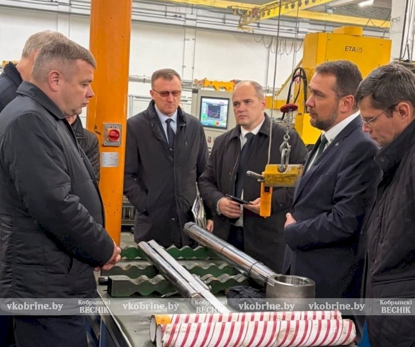 Министр промышленности Андрей Кузнецов оценил производственный потенциал кобринских предприятий