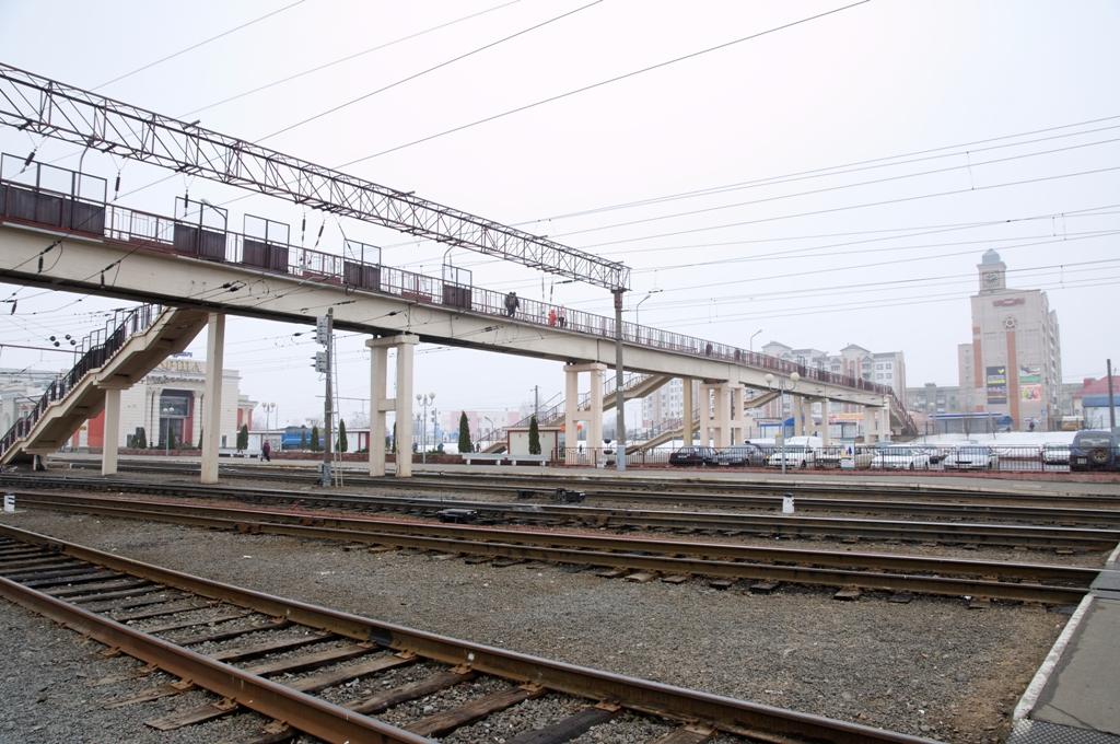 пешеходный мост в Орше